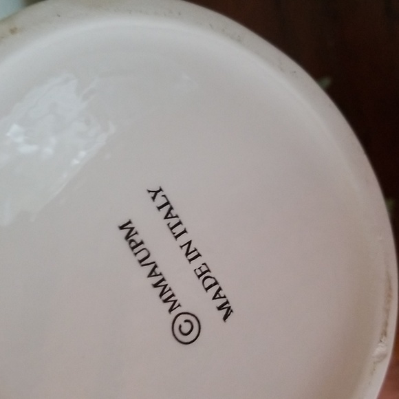 MUSEUM OF CONTEMPORARY ART Ram's Head Ceramic Pot SET White Italy - Picture 3 of 4